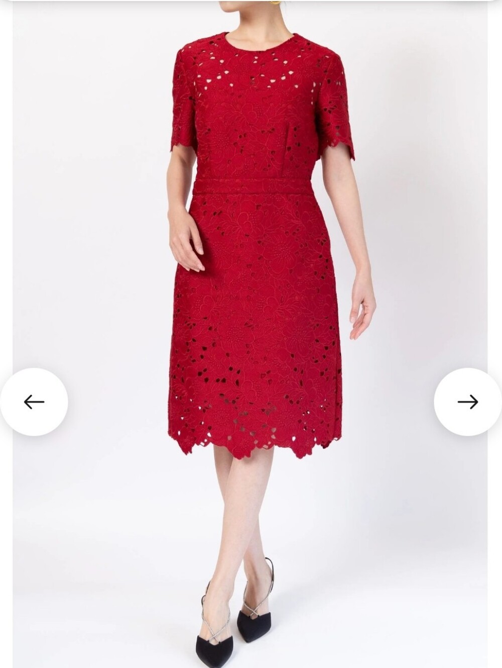 DVF Red Desire Alma Dress
